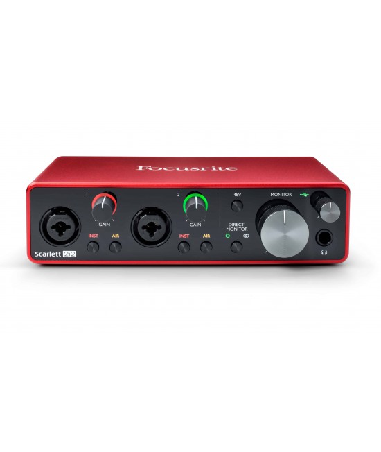 focusrite scarlett 2i2 (3rd Gen) USB Audio Interface 
